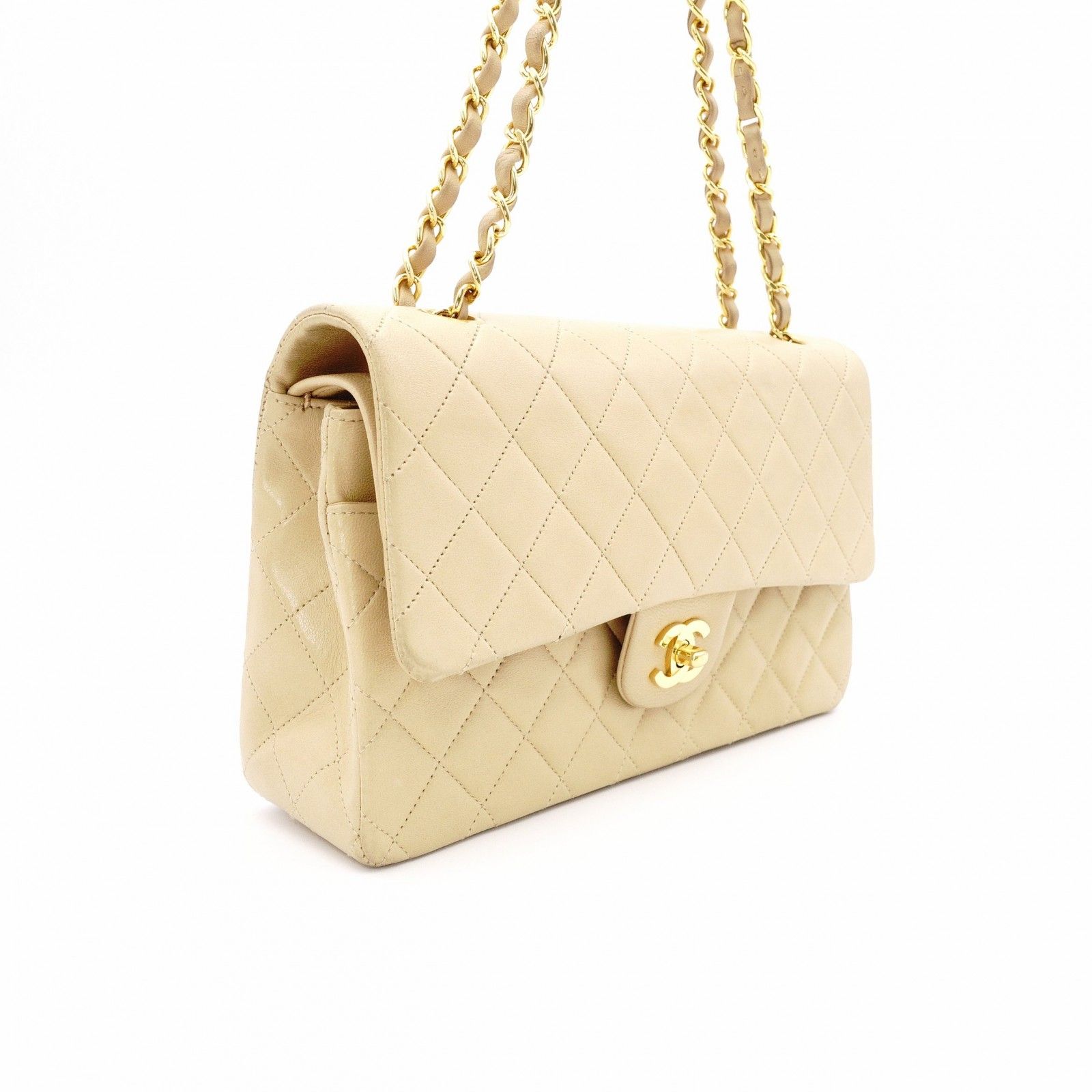 CHANEL シャネル クラシック Wフラップ マトラッセ 25 ショルダー 
