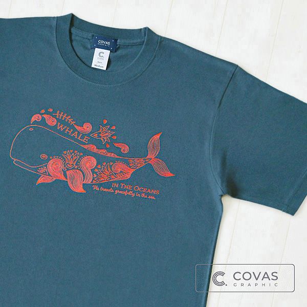 covas graphic　メンズ＆レディース・半袖Tシャツ　