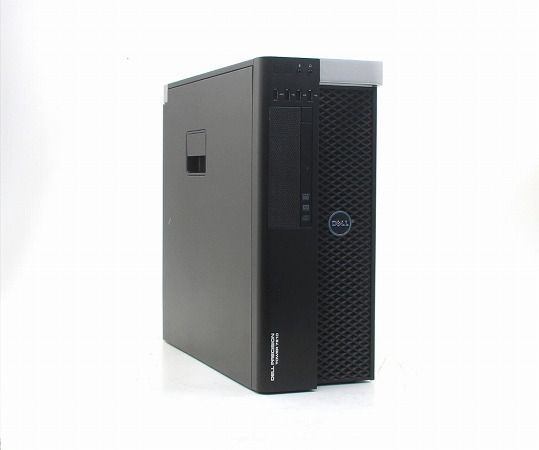 DELL Precision 7810 Tower Xeon E5-2637 v3 3.5GHz(8スレッドCPUx2基) 16GB 256GB(SSD) Quadro P620 Windows7 Pro 64bit 中古