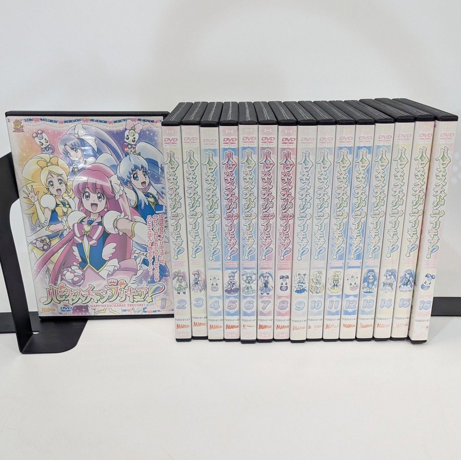 ジャンク ハピネスチャージプリキュア 全巻セット 全16巻 DVD