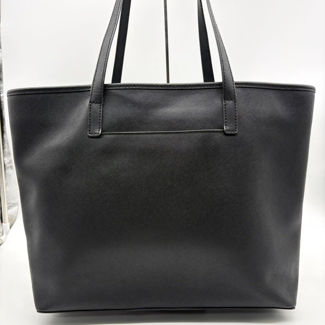 マイケルコース Michael Kors トートバッグ ブラック PVC レザー 大