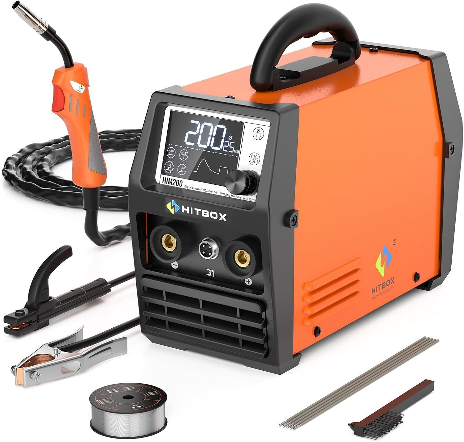 HIM200半自動 溶接 機 100v 200v アーク溶接機 リフト tig溶接機 