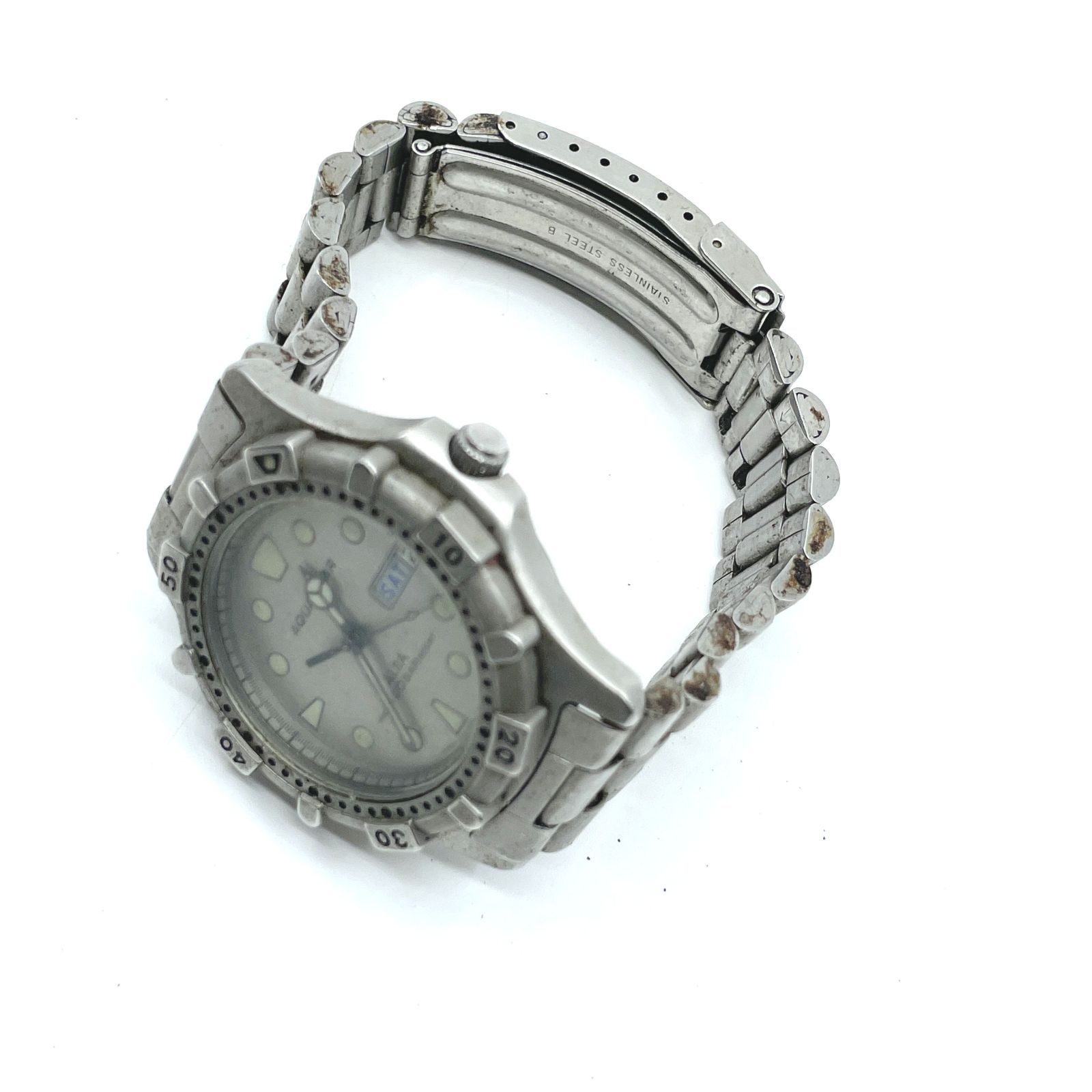 SEIKO アルバ V348-6A40 アクアギア QZ 腕時計 他 シチズン / カルバン 