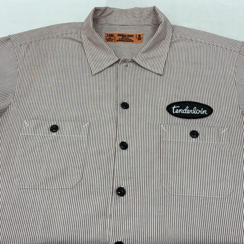 テンダーロイン T-STRIPE WORK SHIRT S/S ストライプ ワーク シャツ