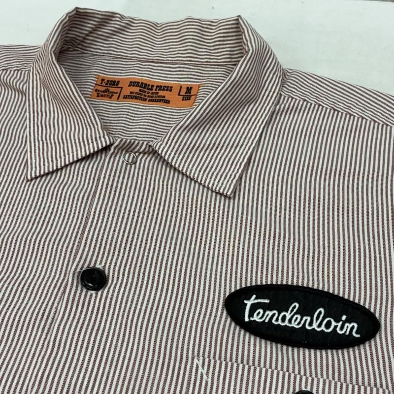 テンダーロイン T-STRIPE WORK SHIRT S/S ストライプ ワーク シャツ