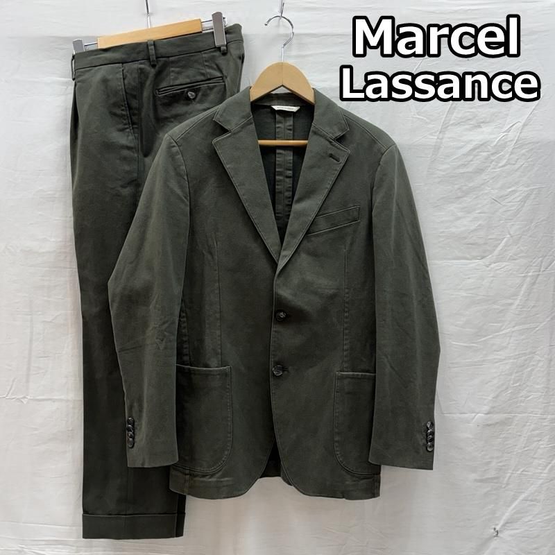 Marcel Lassance マルセル・ラサンス　テーラードジャケット 52 マルセルラサンス セットアップ コットン ストレッチ テーラード
