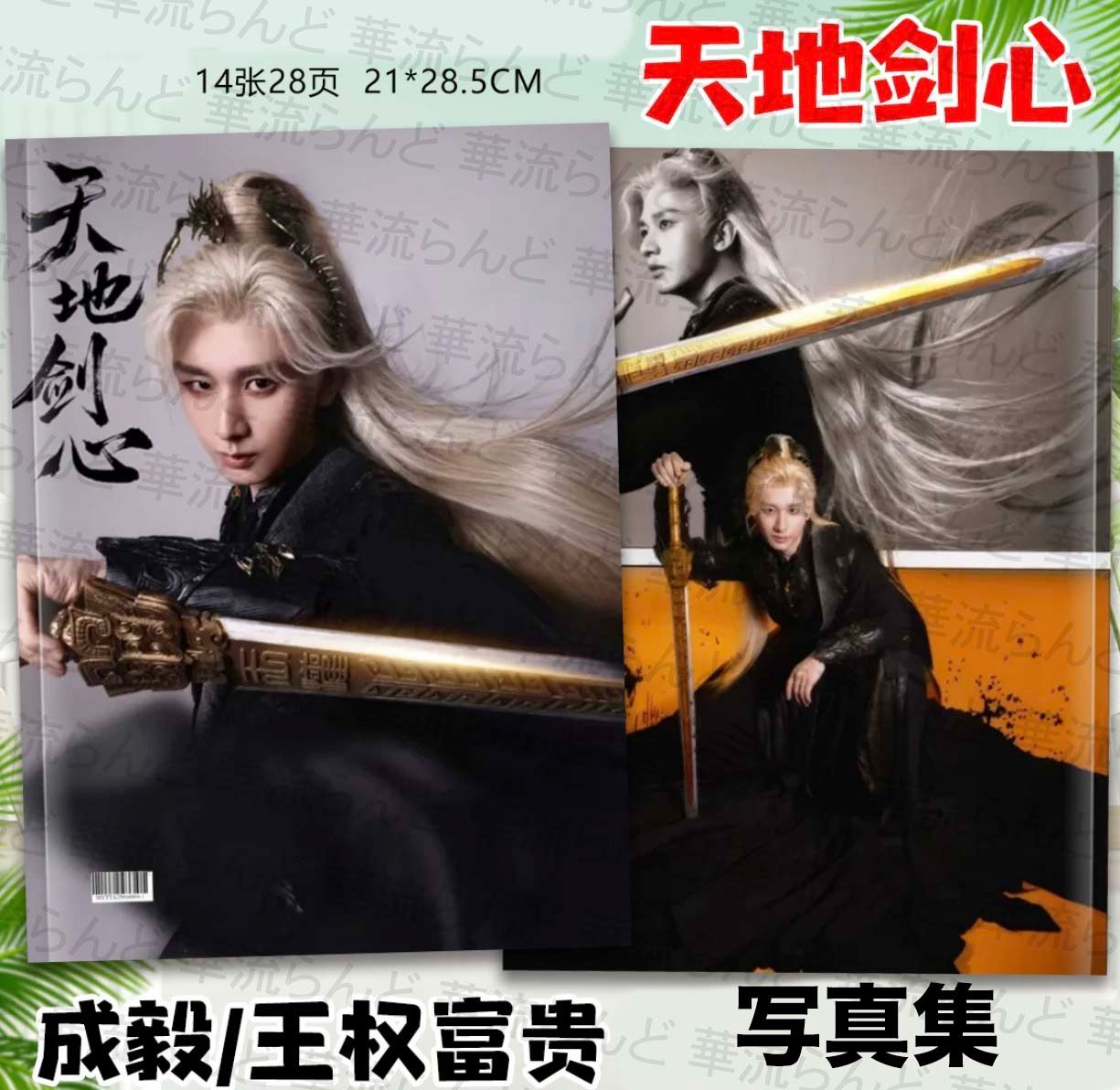 成毅ドラマ「天地剣心」宣伝直筆サイン 専用ページ メルカリ