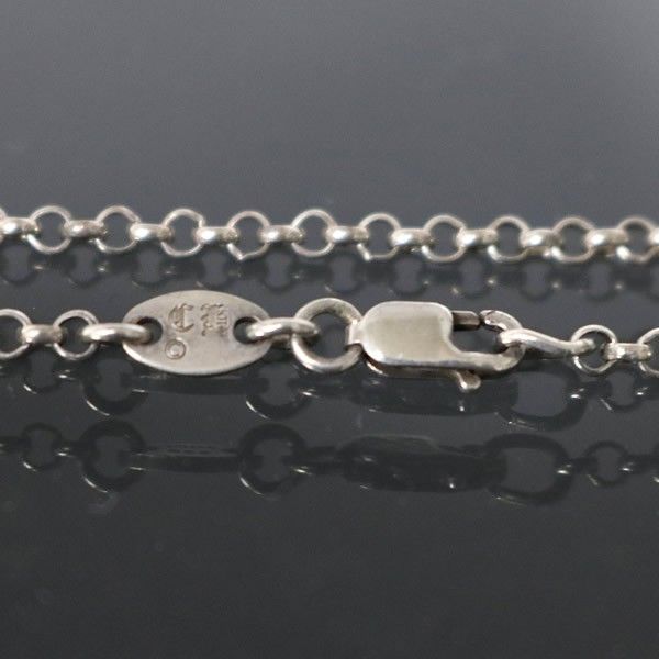 CHROME HEARTS 銀座店 クロムハーツ ロールチェーン ネックレス 50cm