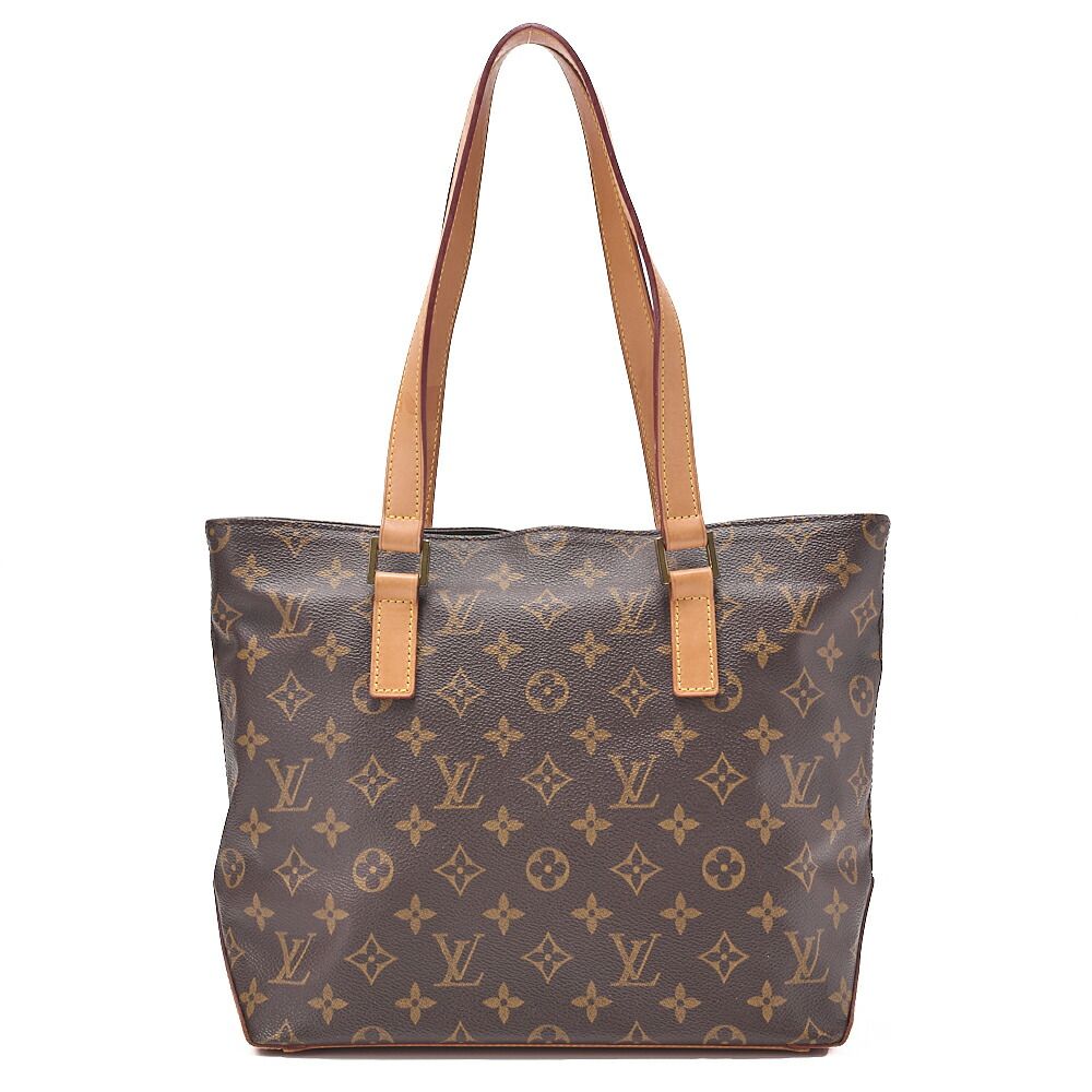 LOUIS VUITTON ルイヴィトン　トートバック　モノグラム 　カバピアノ　M51148　ブラウン（ゴールド金具）【中古】【送料無料】