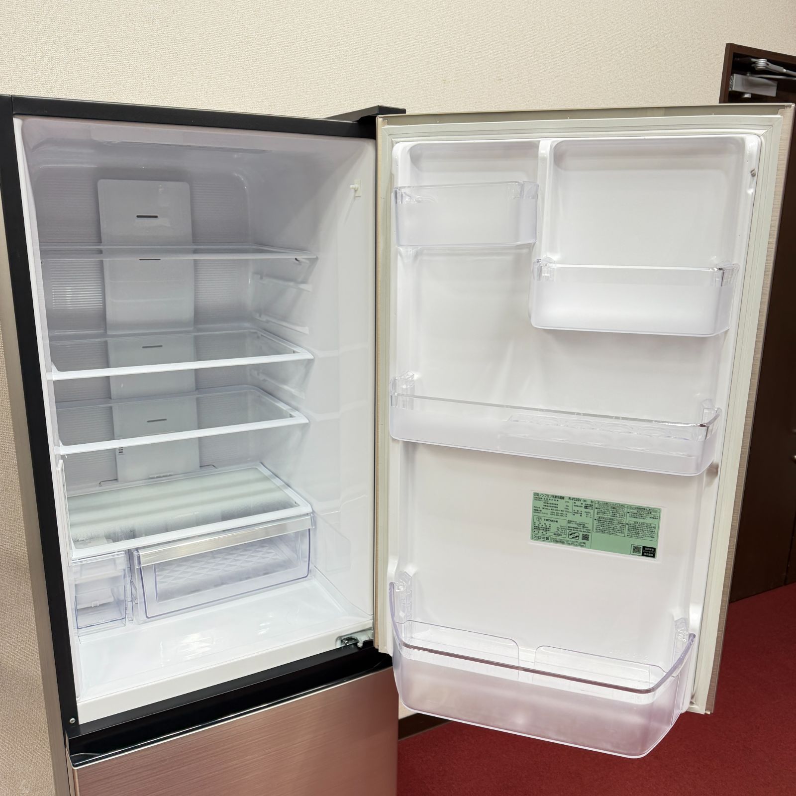 東京23区送料無料 超美品日立2022年製315L 製氷機有 洗浄/除菌済み 23 
