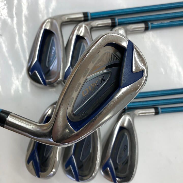 ダンロップ　XXIO LADIES 2022 ブルー　MP1200L ブルー　Aフレックス　アイアンセット　中古　ゴルフドゥ！吹上店【最短即日発送】 58,729円
