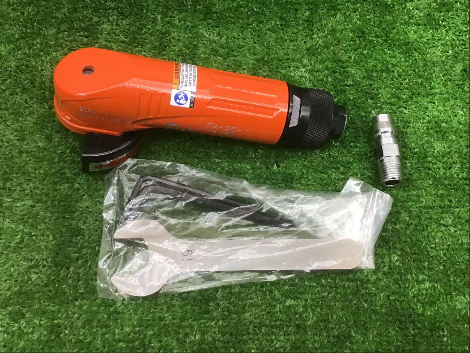 【中古美品】不二 アングルグラインダｰ FA-20-1 エアグラインダｰ●アクトツール富山店●I
