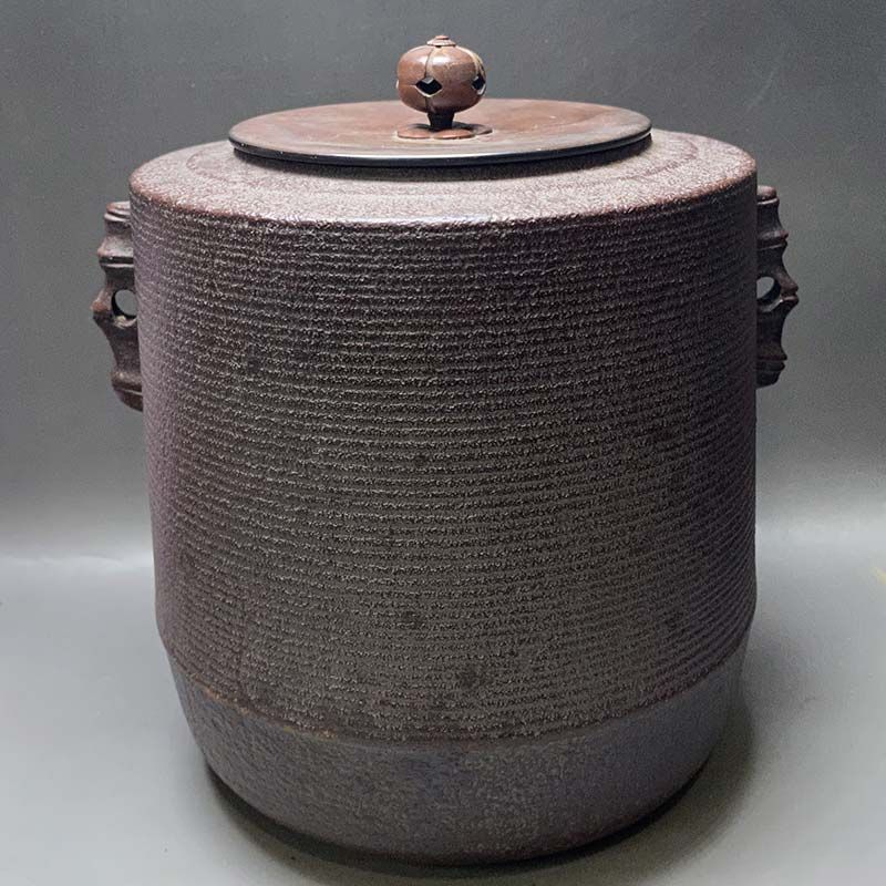美術品・アンティーク・コレクション 筒糸目釜 高橋敬典作