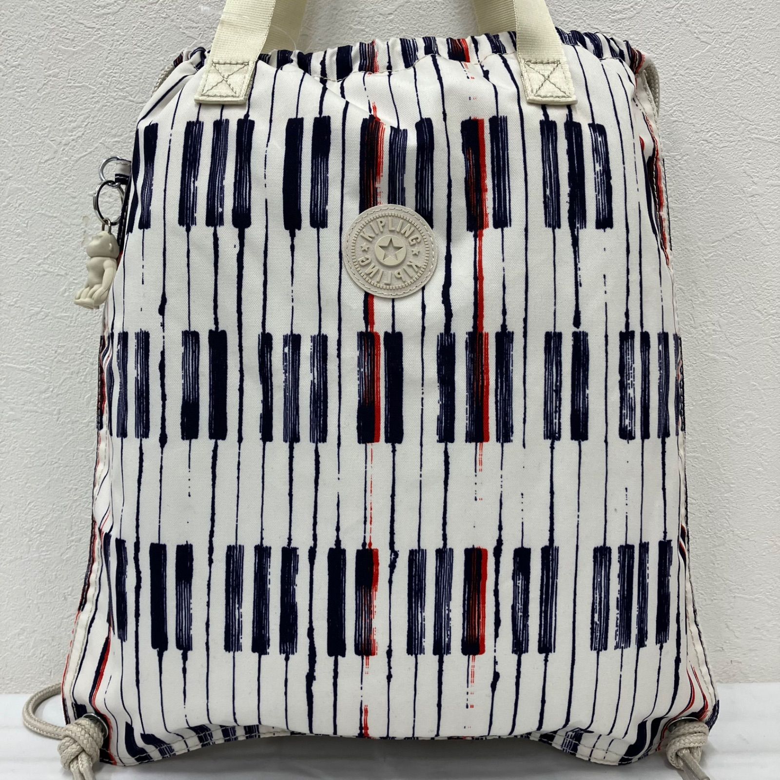 2257 KIPLING キプリング トートバッグ 2way リュック ナップサック 