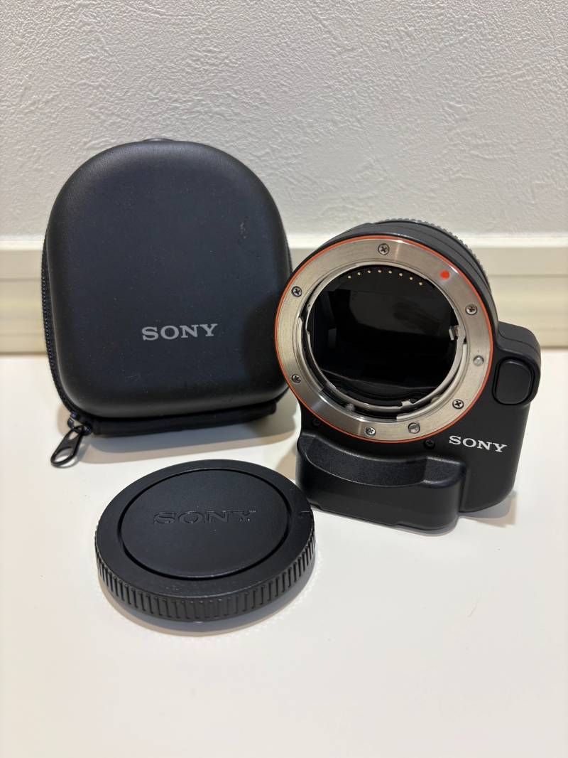 美品 SONY LA-EA4 マウントアダプター デジタル一眼カメラ ケース付き