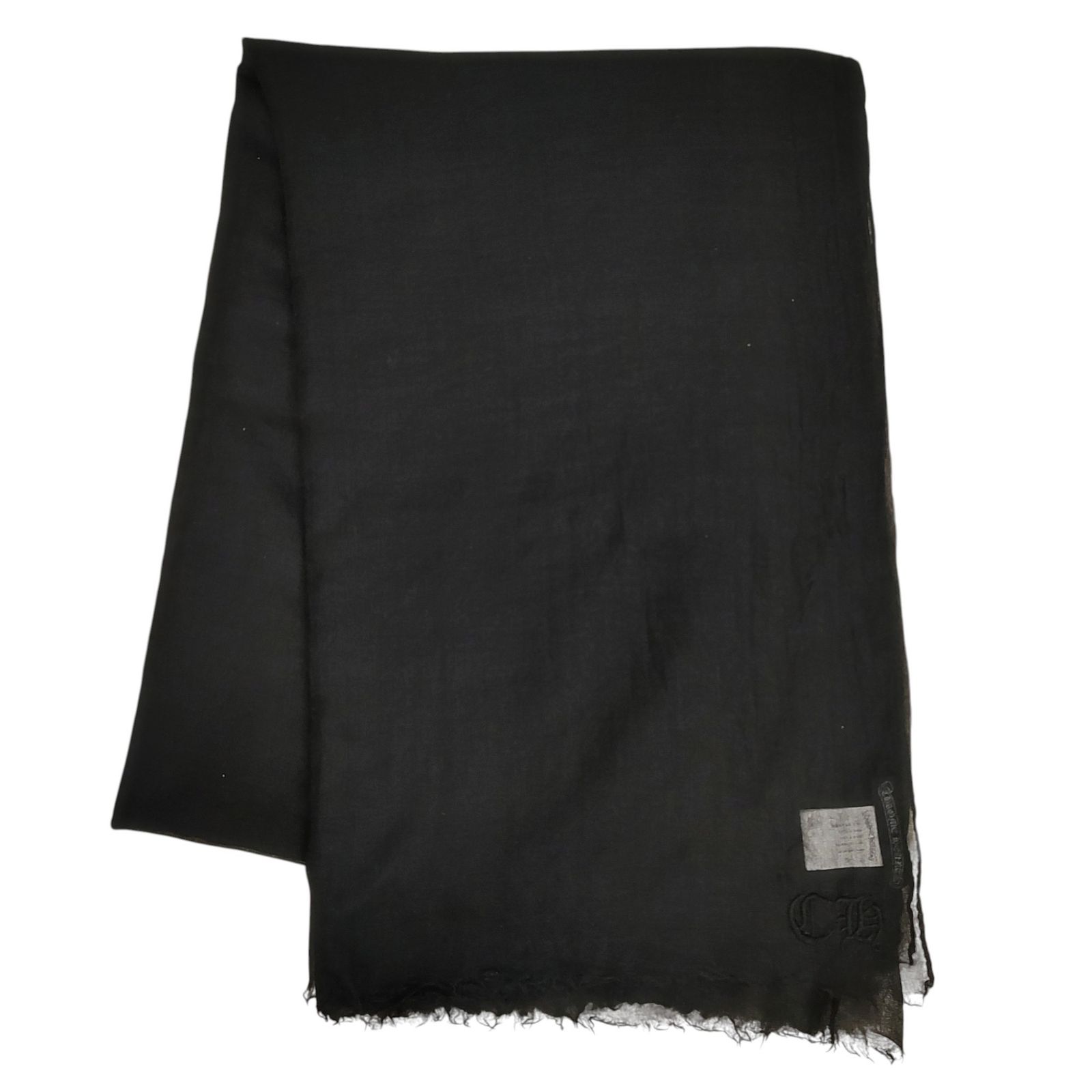 Chrome Hearts クロムハーツ CH Logo Cashmere Stole CHロゴ 刺繍 