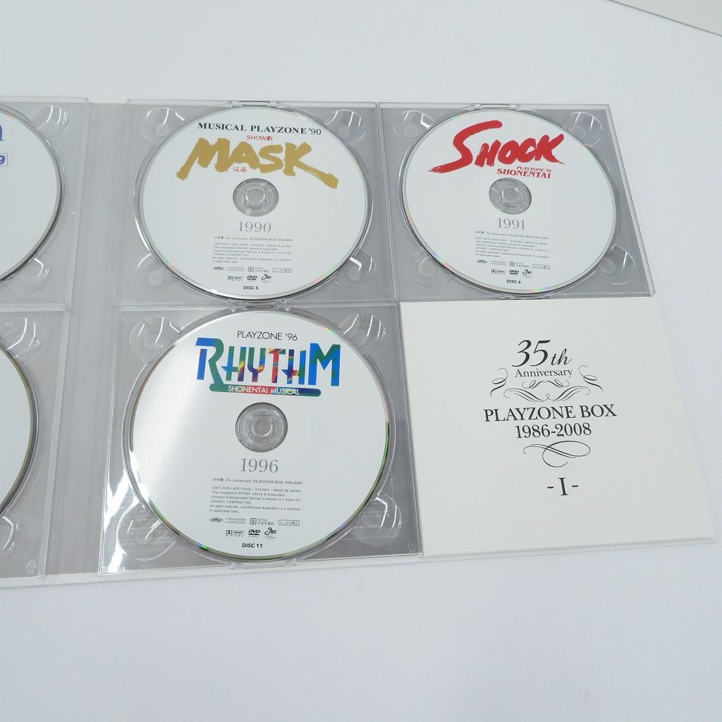 瀬戸店】少年隊 35thアニバーサリー PLAYZONEBOX 1986-2008 DVD【318