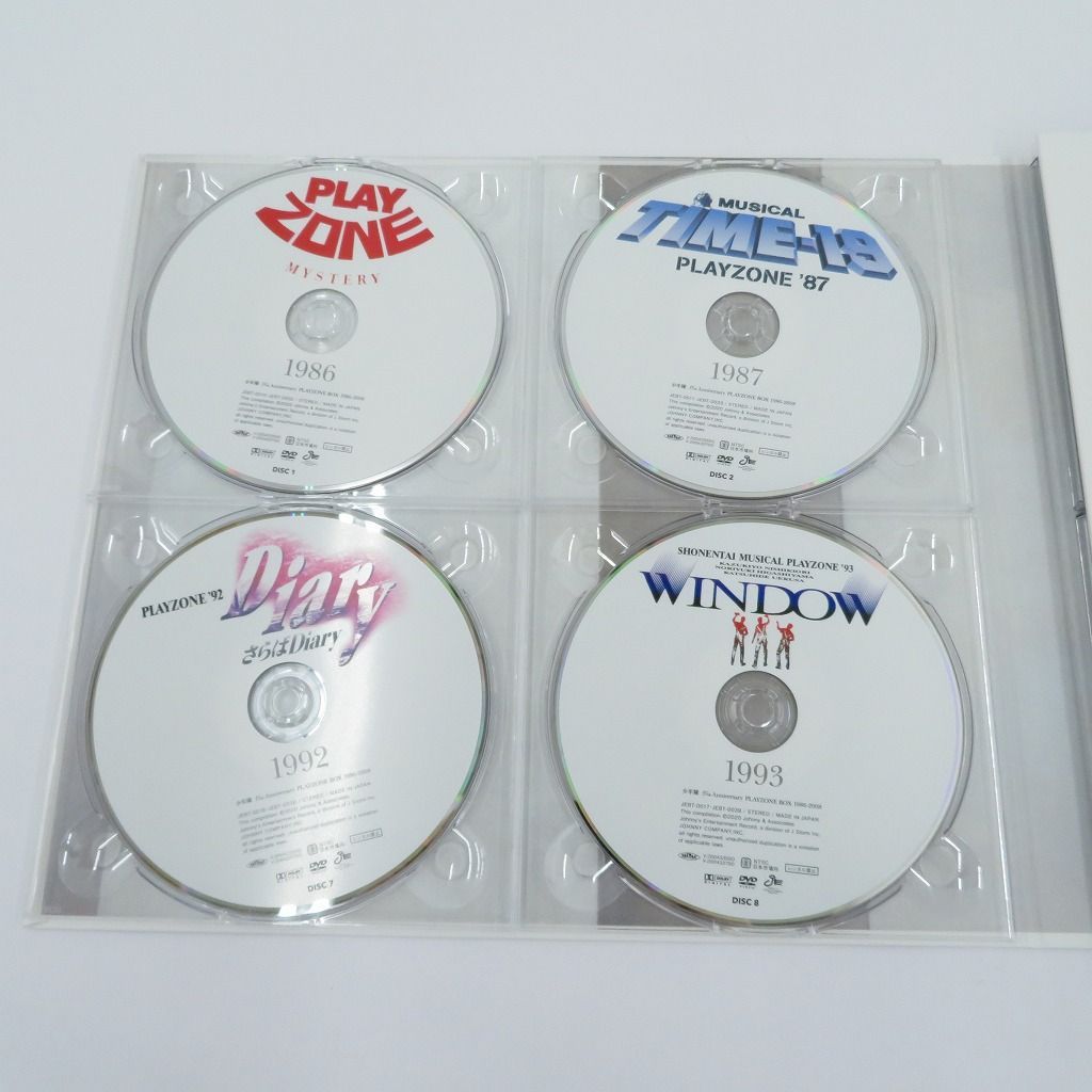 瀬戸店】少年隊 35thアニバーサリー PLAYZONEBOX 1986-2008 DVD【318