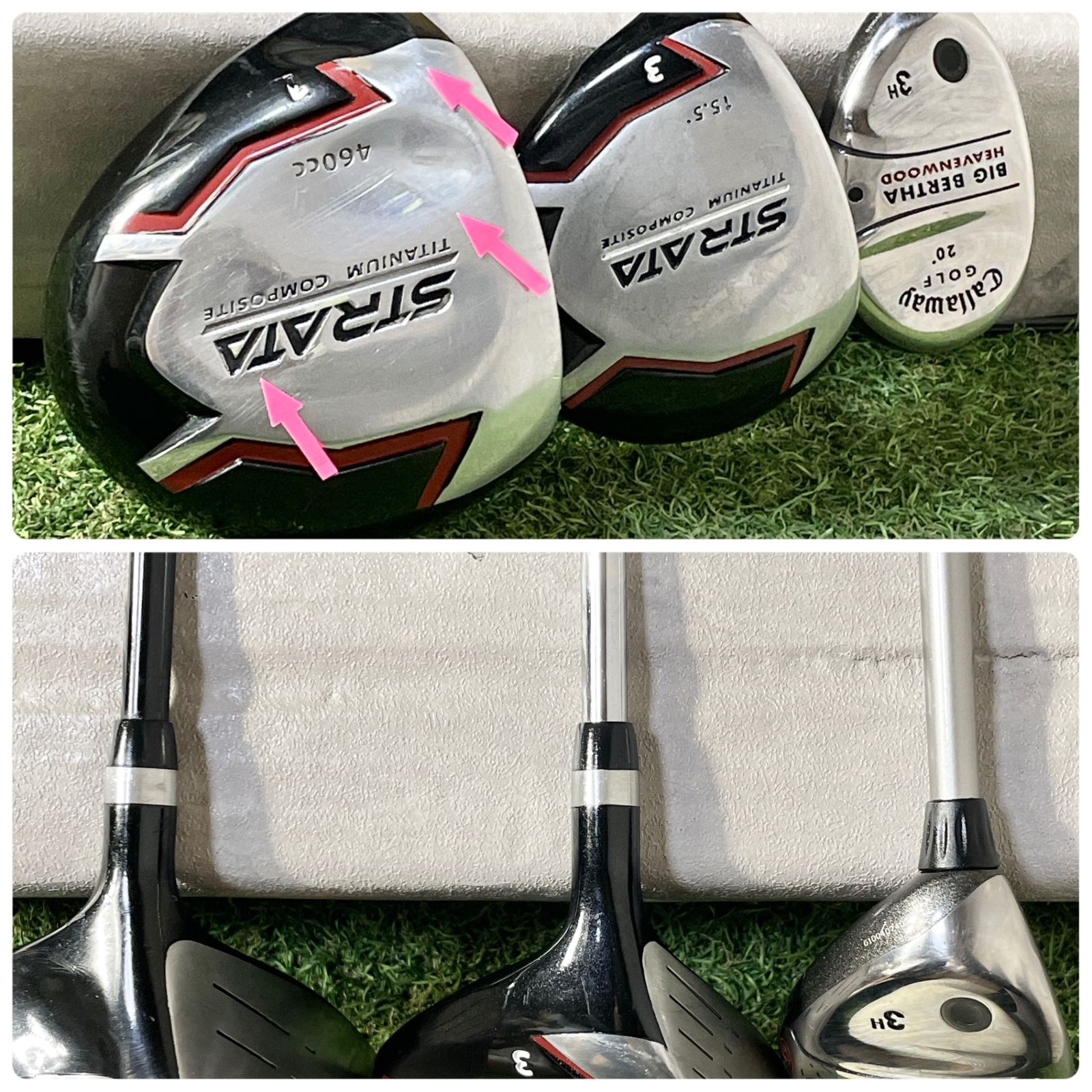 貴重なレフティ】Callaway STRATA キャロウェイ ストラータ ゴルフ 