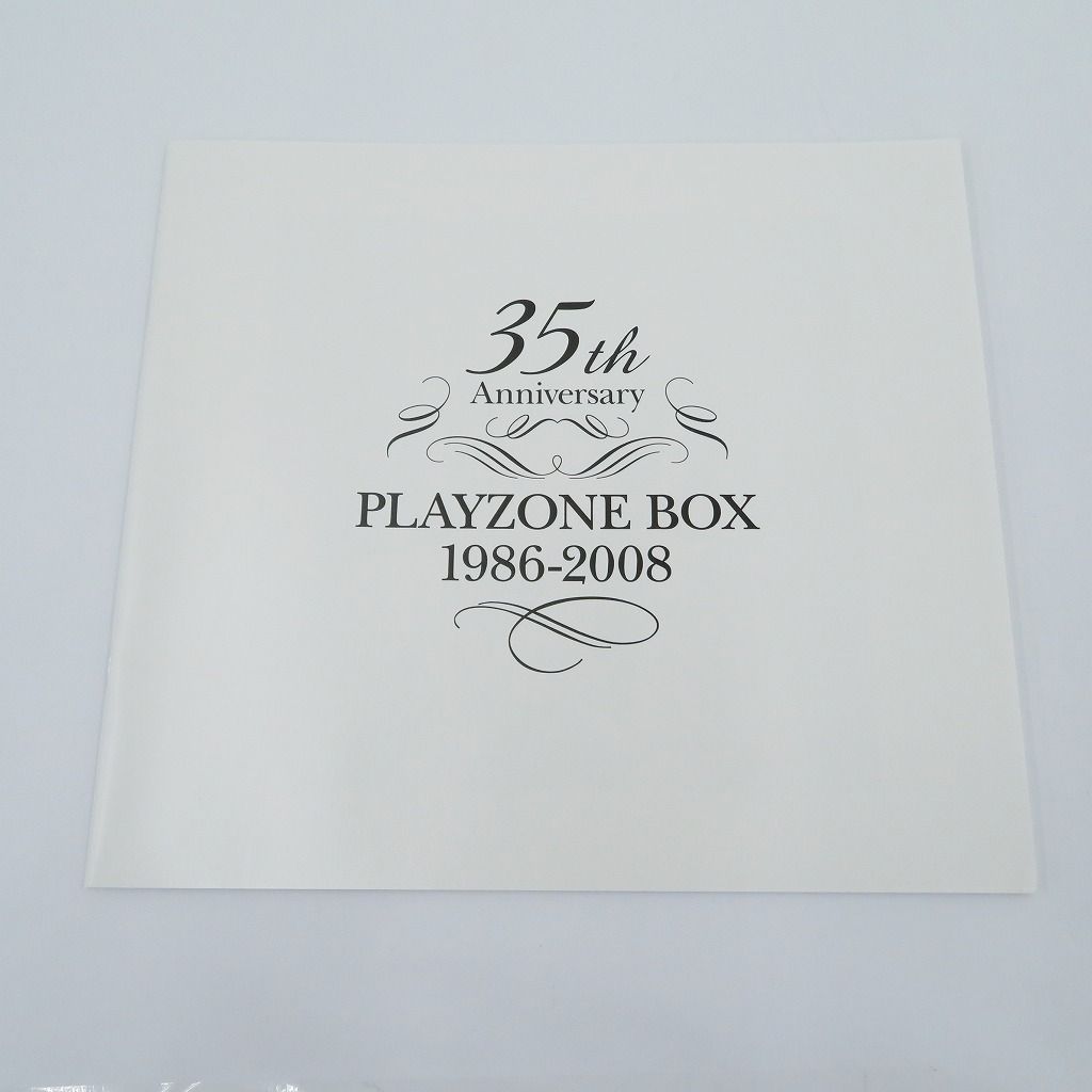 瀬戸店】少年隊 35thアニバーサリー PLAYZONEBOX 1986-2008 DVD【318