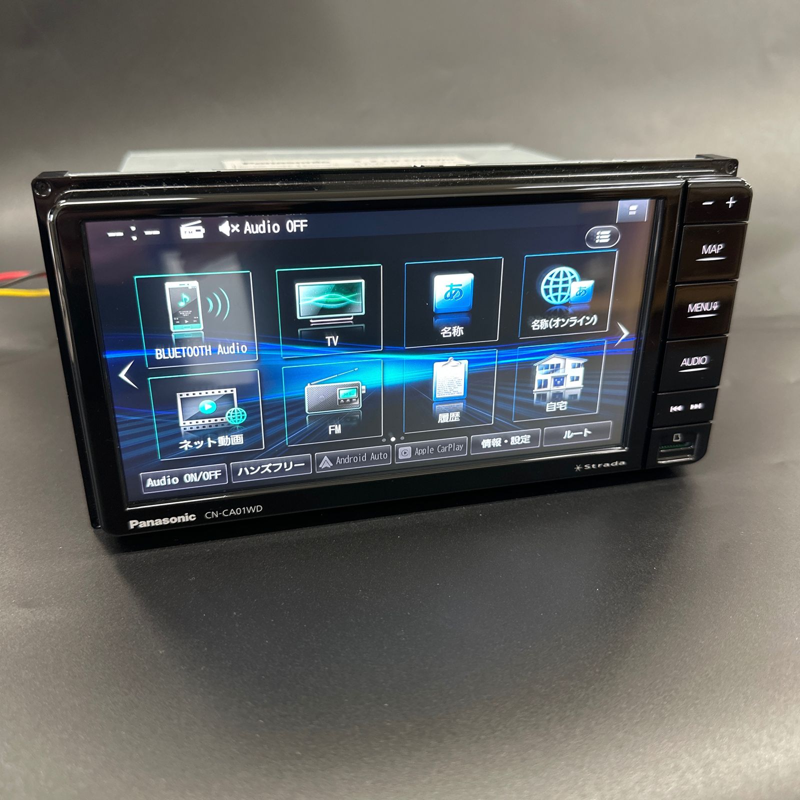 パナソニック ストラーダ CN-CA01WD カーナビ 7V型ワイド フルセグ 
