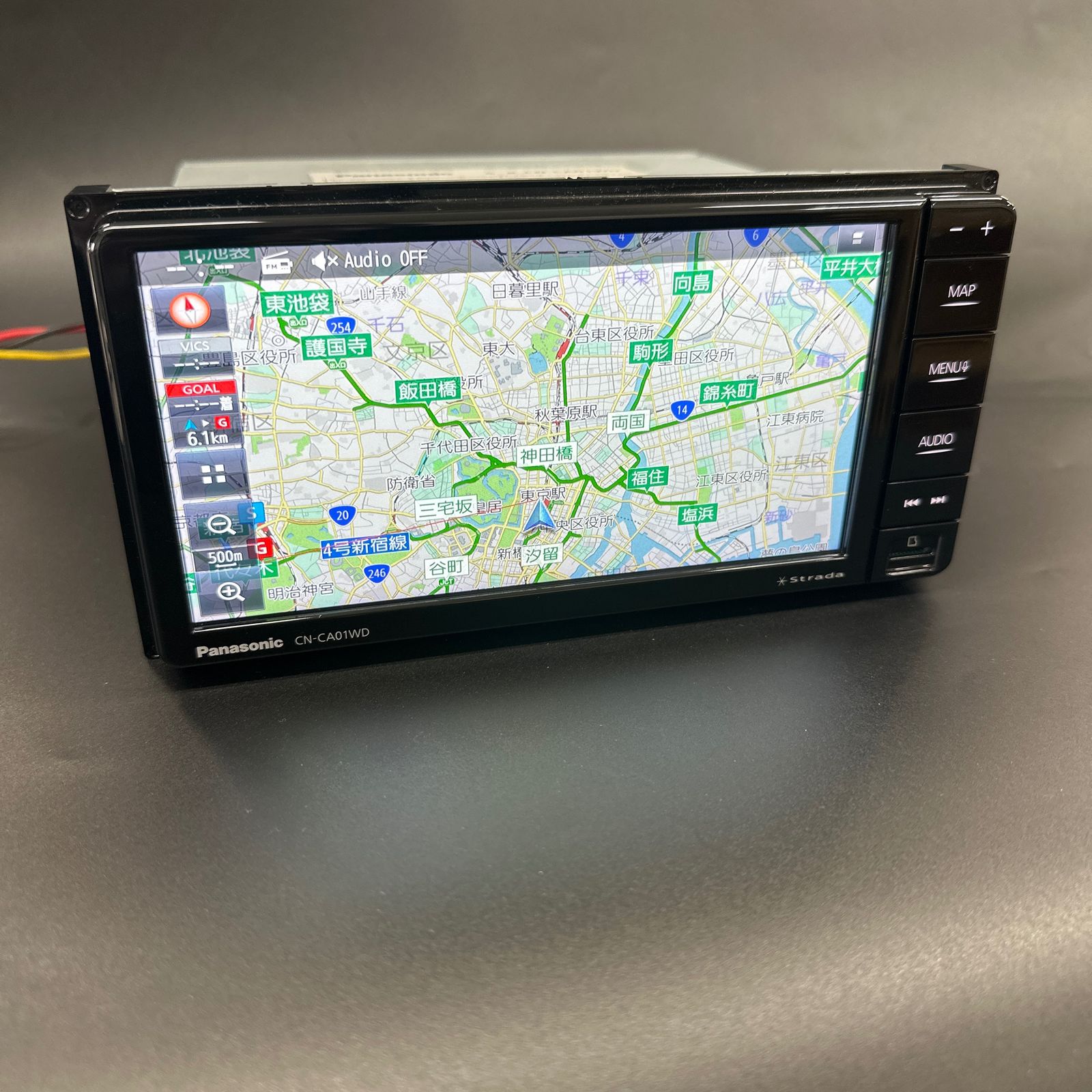 パナソニック ストラーダ CN-CA01WD カーナビ 7V型ワイド フルセグ 