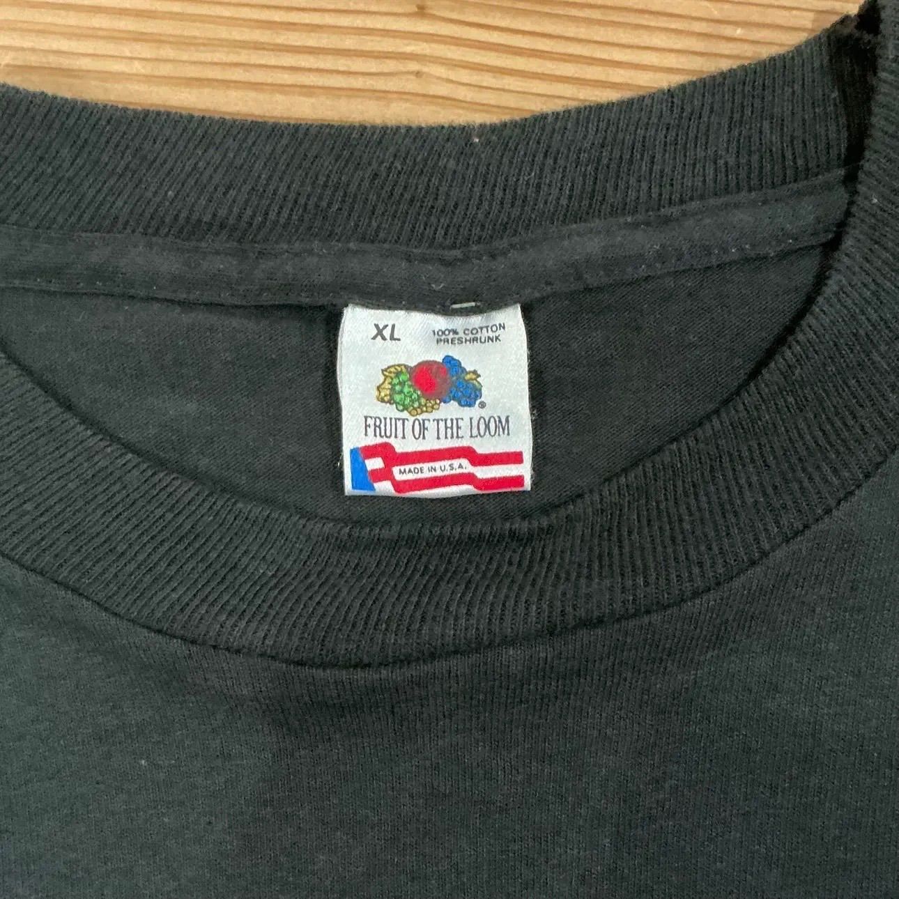 90s Slogan S/S Tee by Fruit Of The Room スローガン半袖 フルーツ 