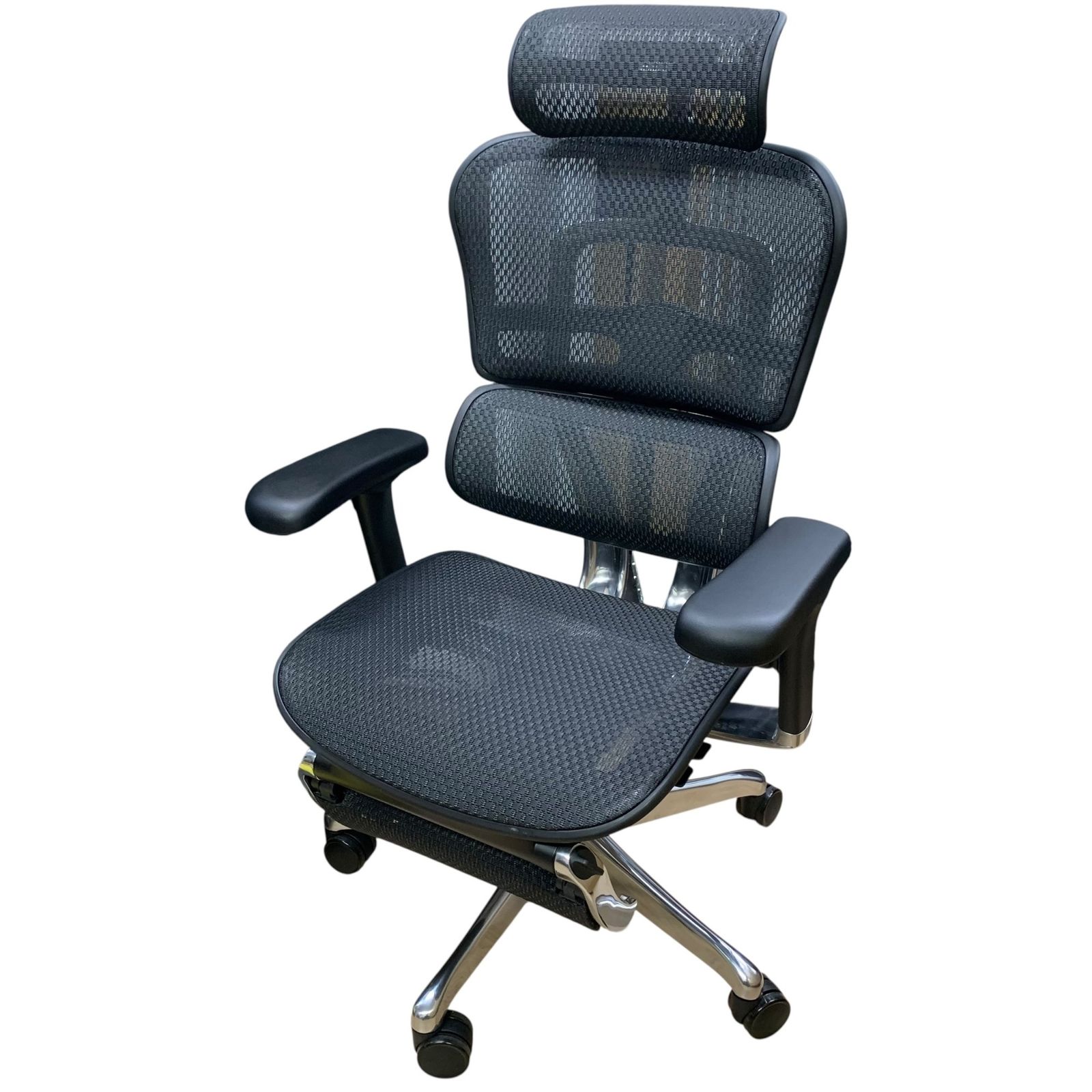 □Ergohuman Pro2 エルゴヒューマン プロ2 オットマン付 ブラック 