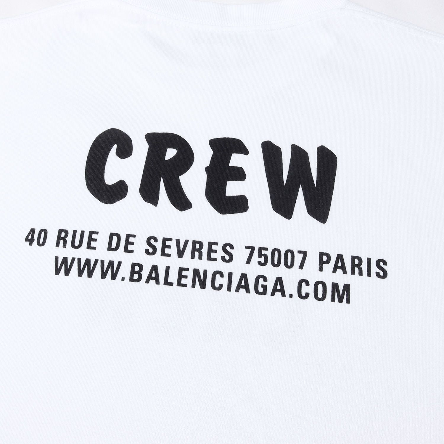 BALENCIAGA バレンシアガ Tシャツ ホワイト 白 サイズ:XS 
