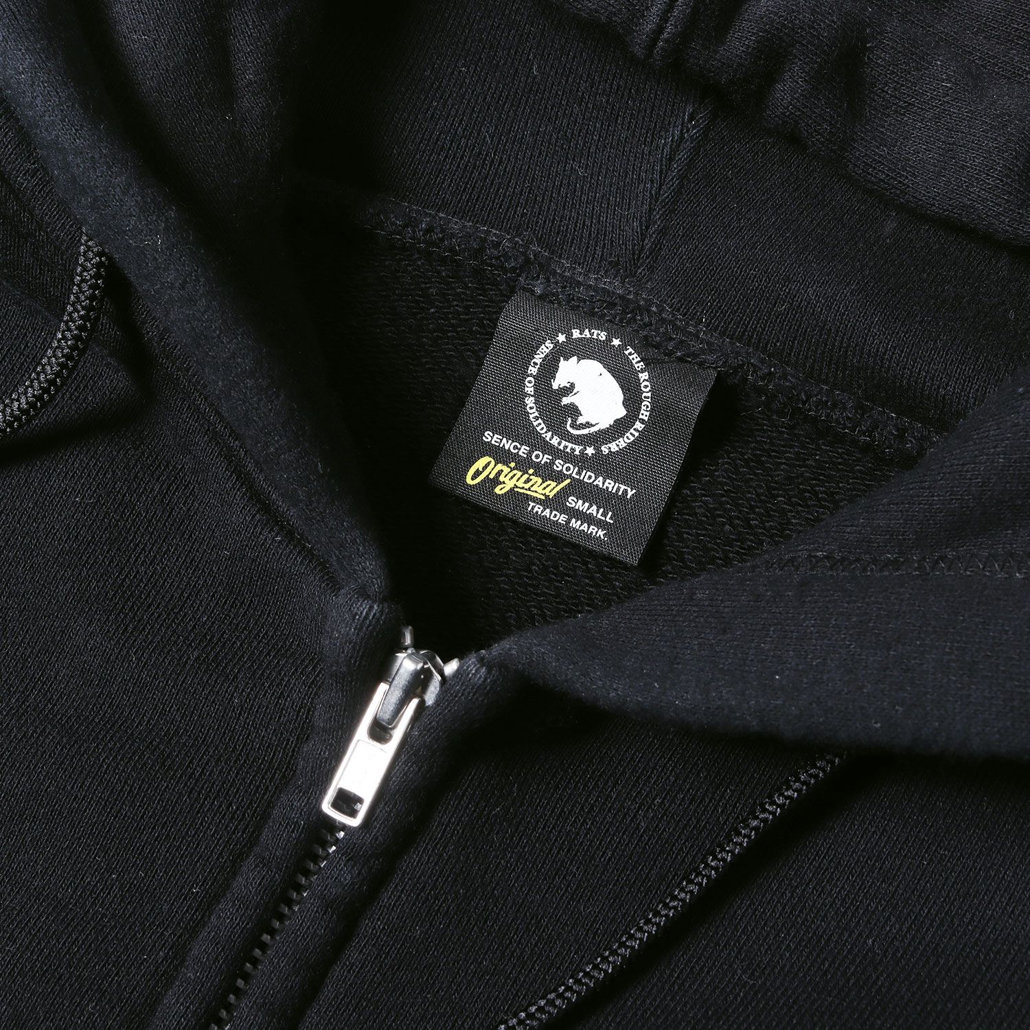 RATS ラッツ パーカー ブラック 黒 サイズ:S | 21SS ロゴプリント 