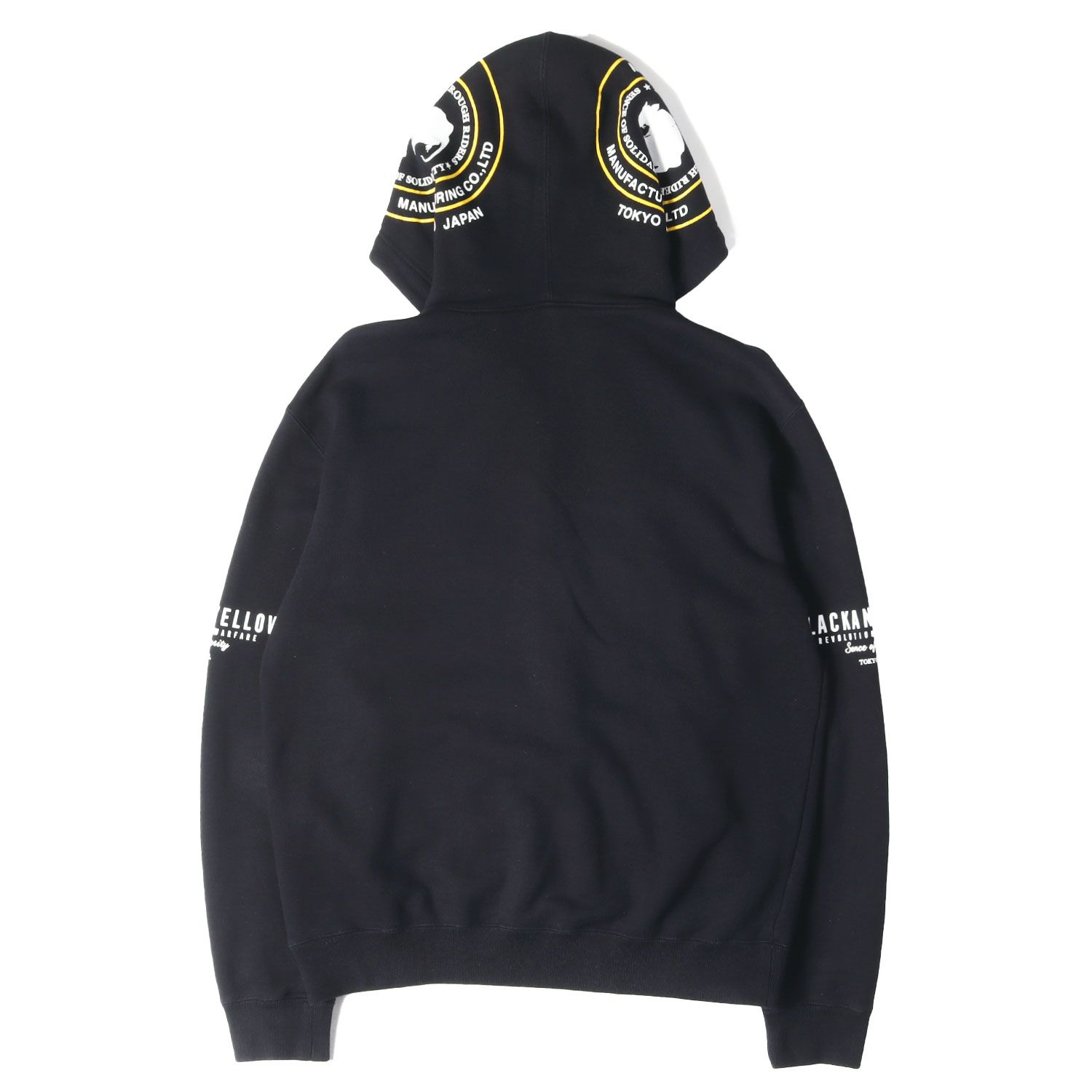 RATS ラッツ パーカー ブラック 黒 サイズ:S | 21SS ロゴプリント