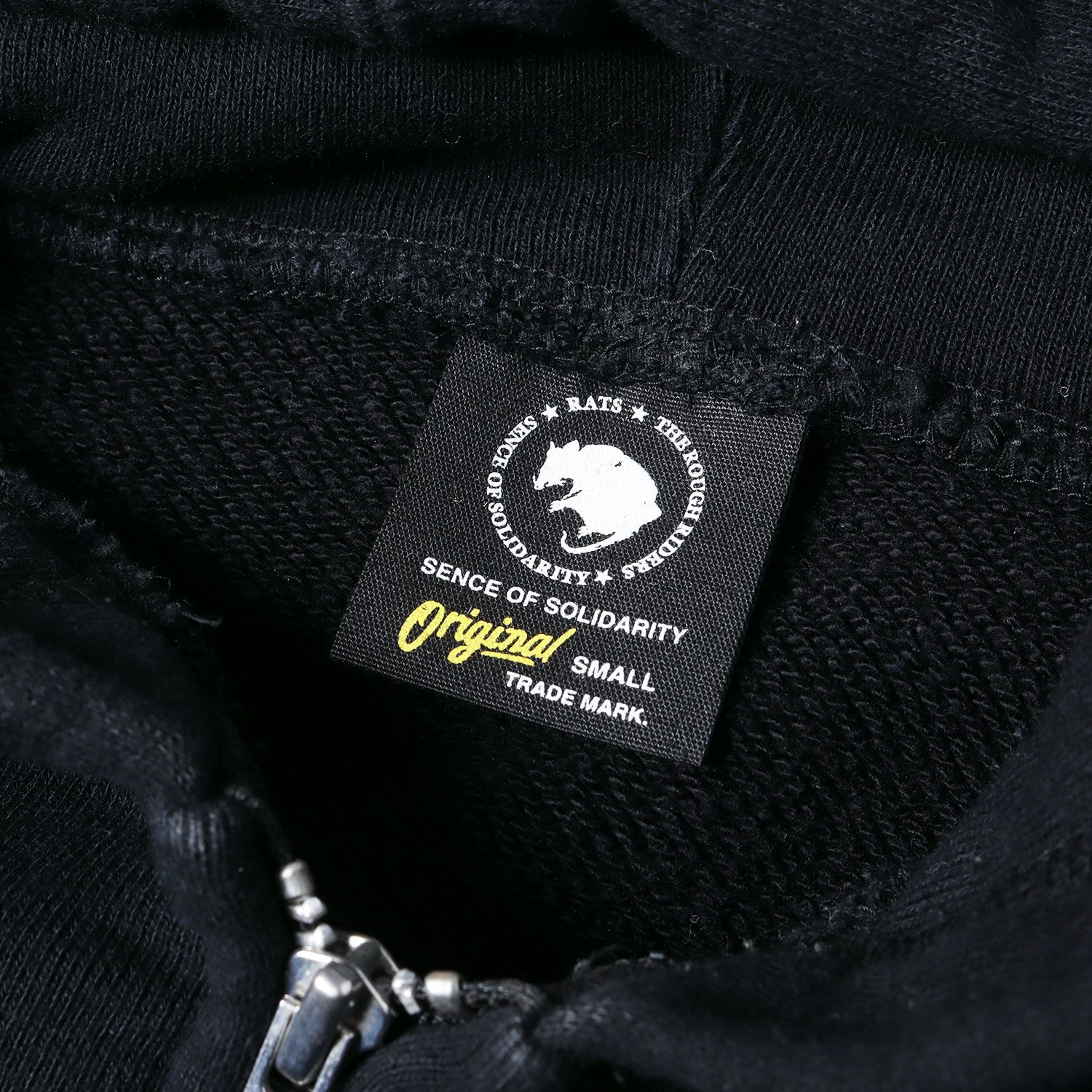 RATS ラッツ パーカー ブラック 黒 サイズ:S | 21SS ロゴプリント