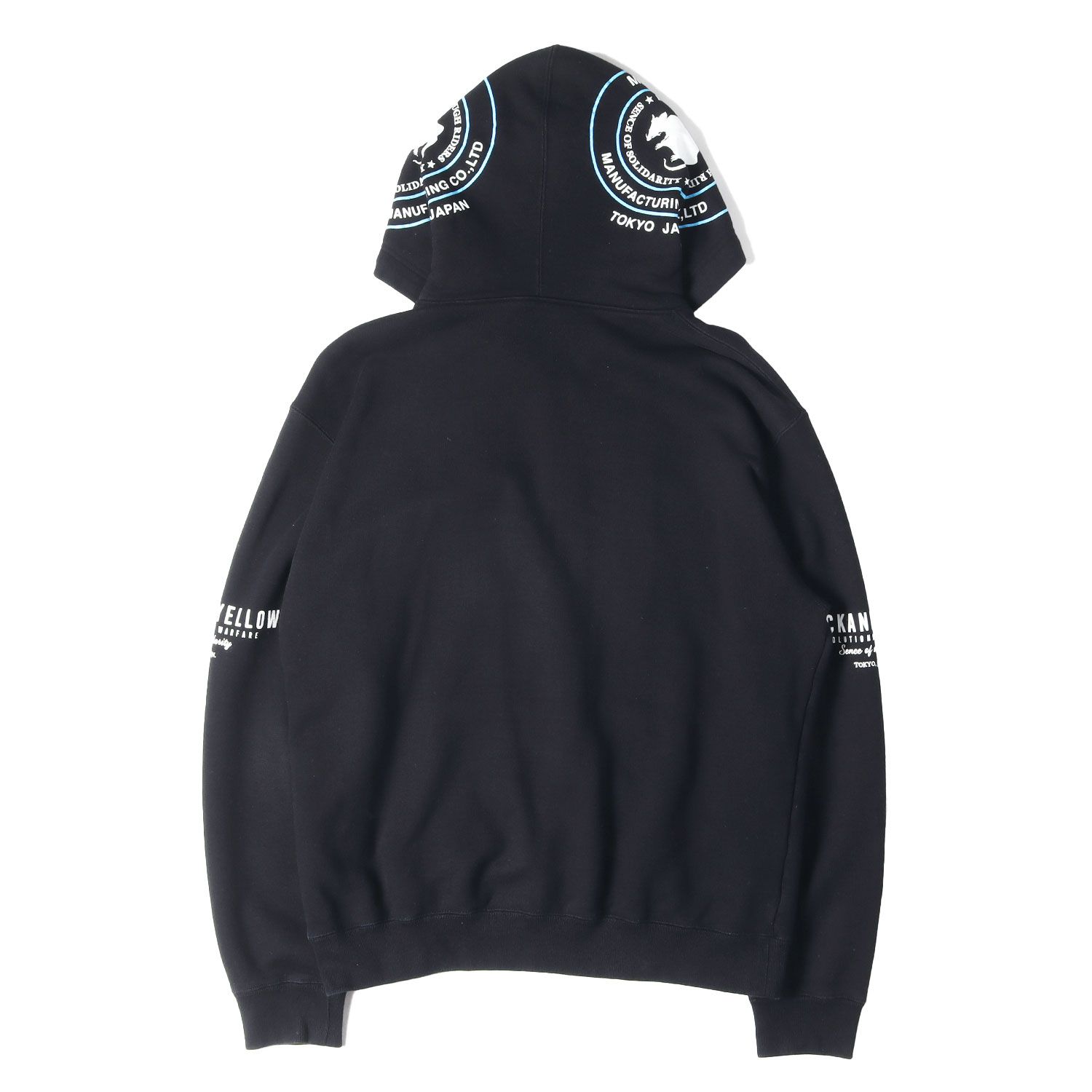 RATS ラッツ パーカー ブラック 黒 サイズ:S | 21SS ロゴプリント 
