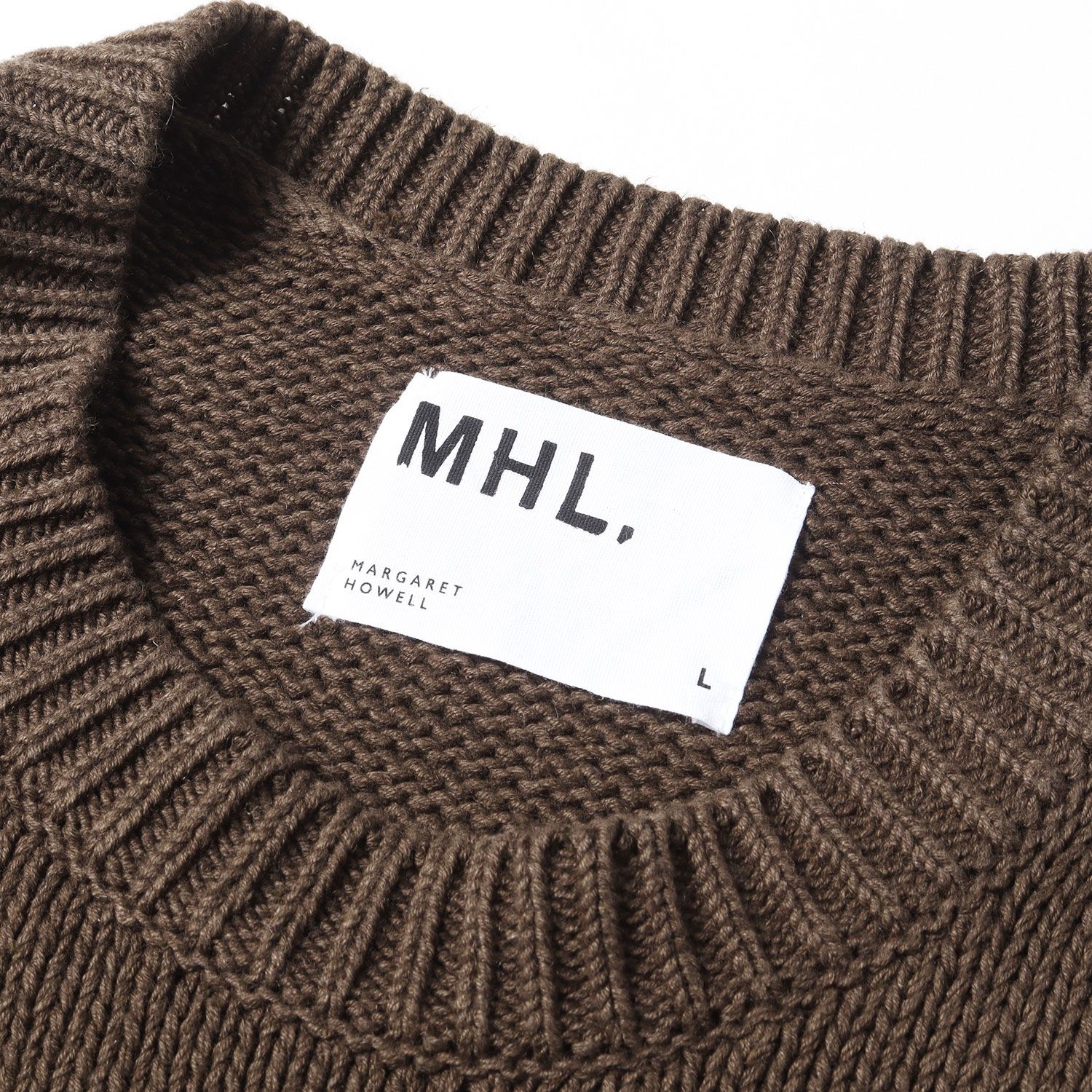 美品】MHL. MARGARET HOWELL マーガレットハウエル ベスト ブラウン