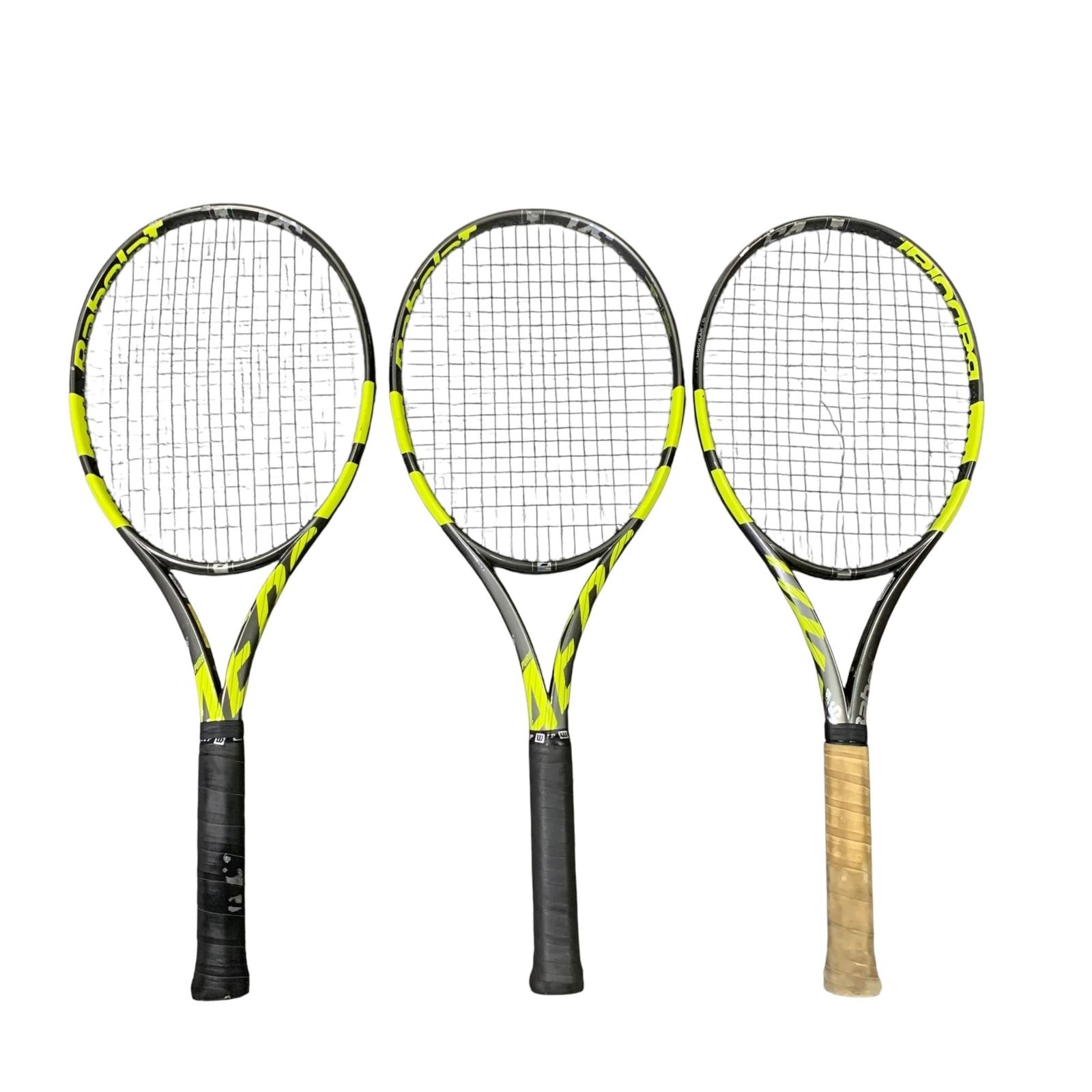 □Babolat Pure Aero VS G3 テニスラケット 3本セット 98インチ 305g