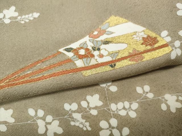 平和屋着物●訪問着　地紙花文　正絹　逸品　AABG3428ph 平和屋着物○訪問着 地紙花文 正絹 逸品 AABG3428ph - メルカリ