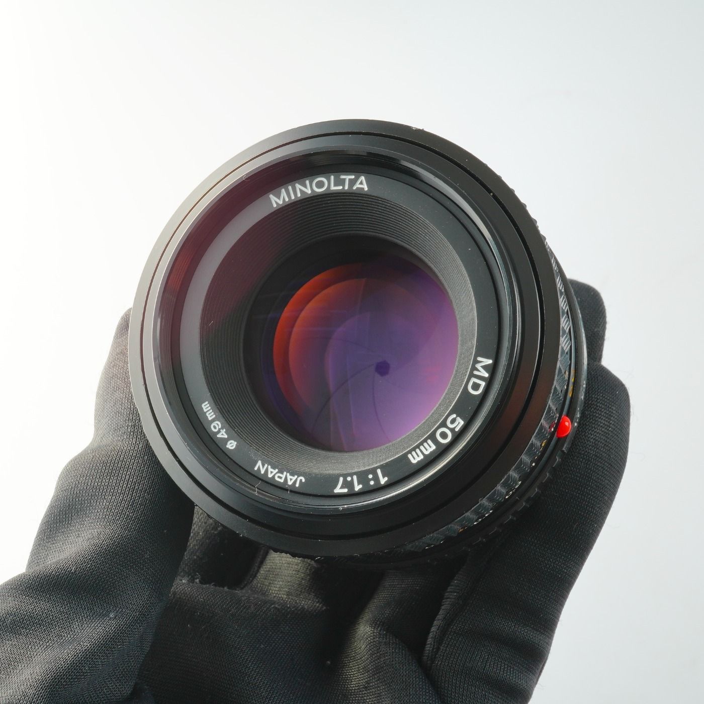MINOLTA ミノルタ MD 50mm F/1.7 単焦点レンズ - メルカリ