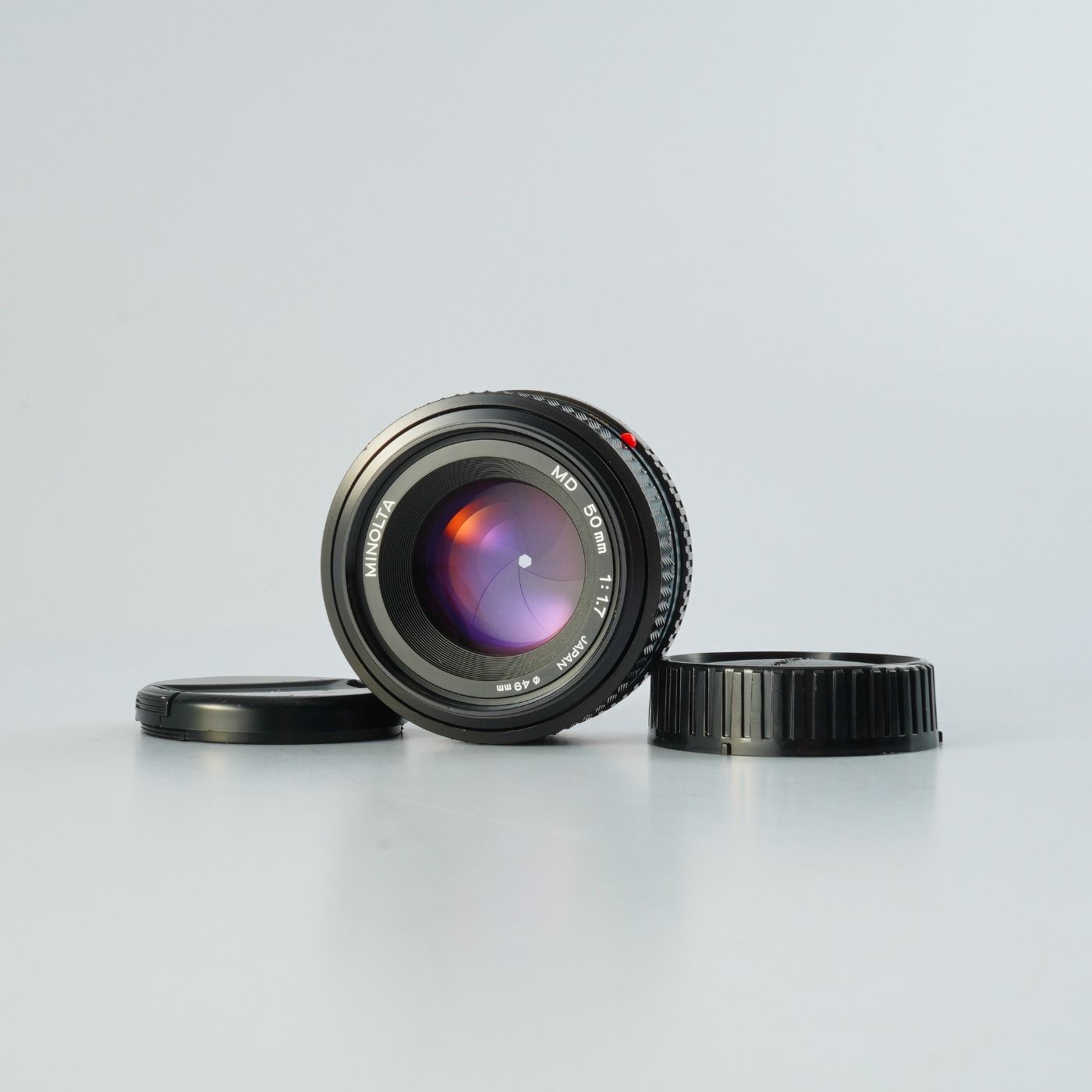MINOLTA ミノルタ MD 50mm F/1.7 単焦点レンズ - メルカリ