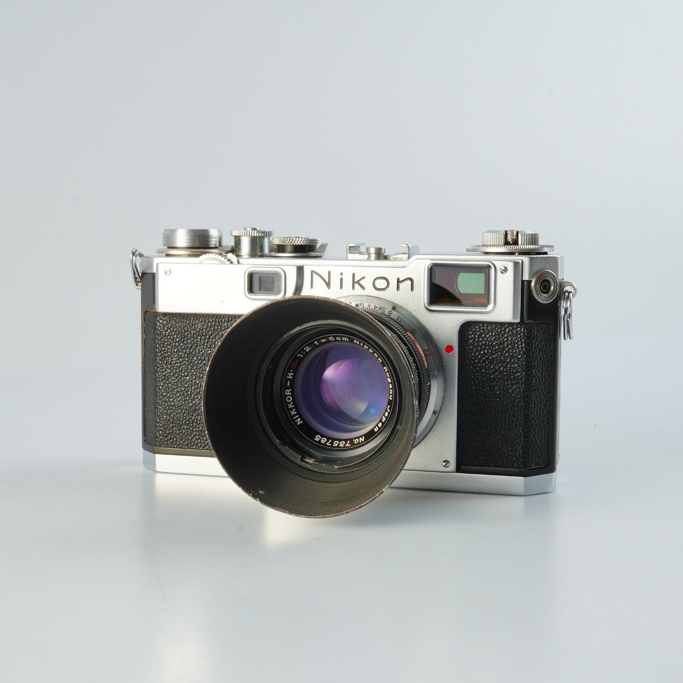 Nikon S2 レンジファインダー Serviced】 Nikon ニコン S2 Black Dial Late Model レンジ