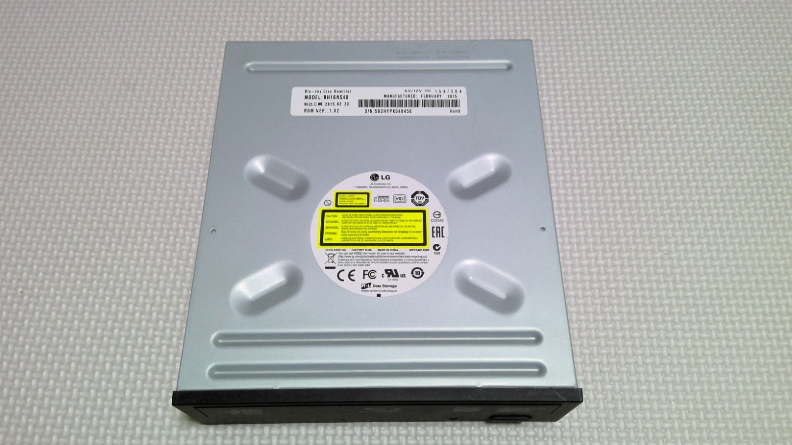 【A1-1-0073】日立LG BH16NS48 内蔵BDドライブ