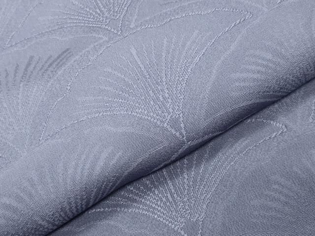 平和屋着物○無地絵羽訪問着 青海波地紋 藤納戸色 正絹 逸品 未使用