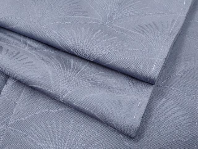 平和屋着物●上質な色無地　舞花地紋　灰青色　正絹　逸品　未使用　CABD8866gh 平和屋着物○上質な色無地 薄縹色 正絹 逸品 未使用 CABD8327vpの通販