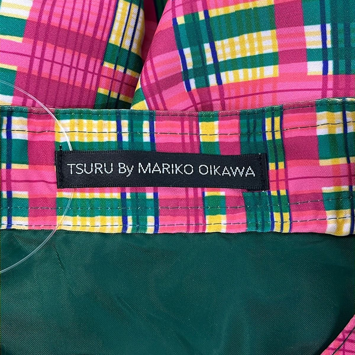 TSURU BY MARIKO OIKAWA 七分袖花柄ブルゾン ツルバイマリコオイカワ ブルゾン サイズF レディース - ピンク×ダーク