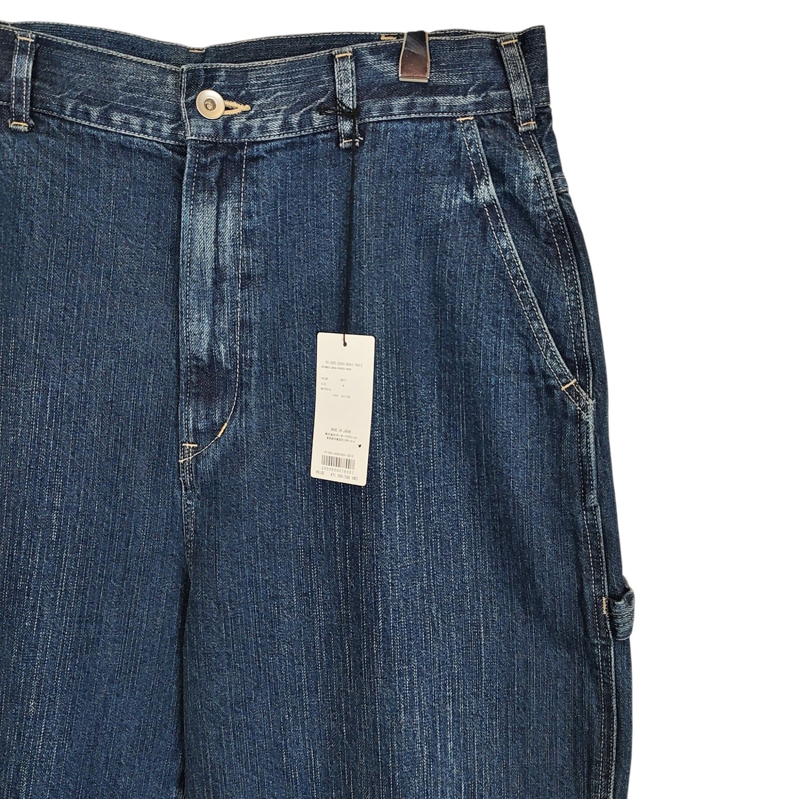 PORTER CLASSIC ポーター クラシック STEINBECK DENIM PAINTER PANTS 