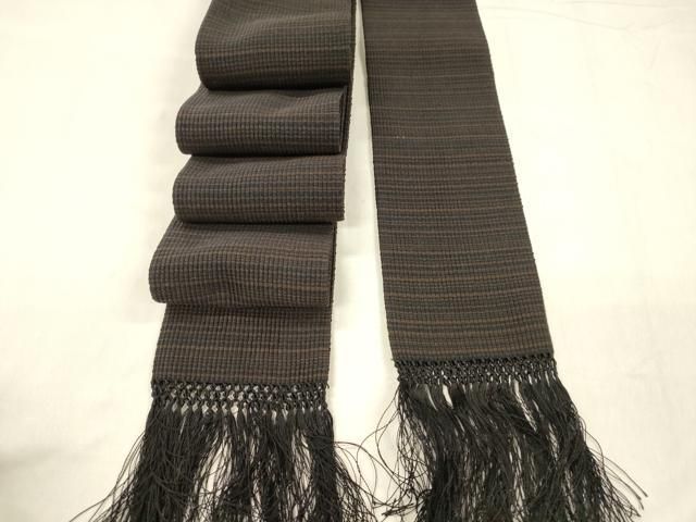 平和屋着物○男性 こむさでもーど・COMME CA DU MODE 角帯 孔雀文