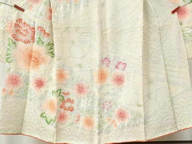 平和屋着物●豪華振袖　総絞り　切嵌吉祥文　松坂屋扱い　正絹　逸品　CABE2710yc メルカリ