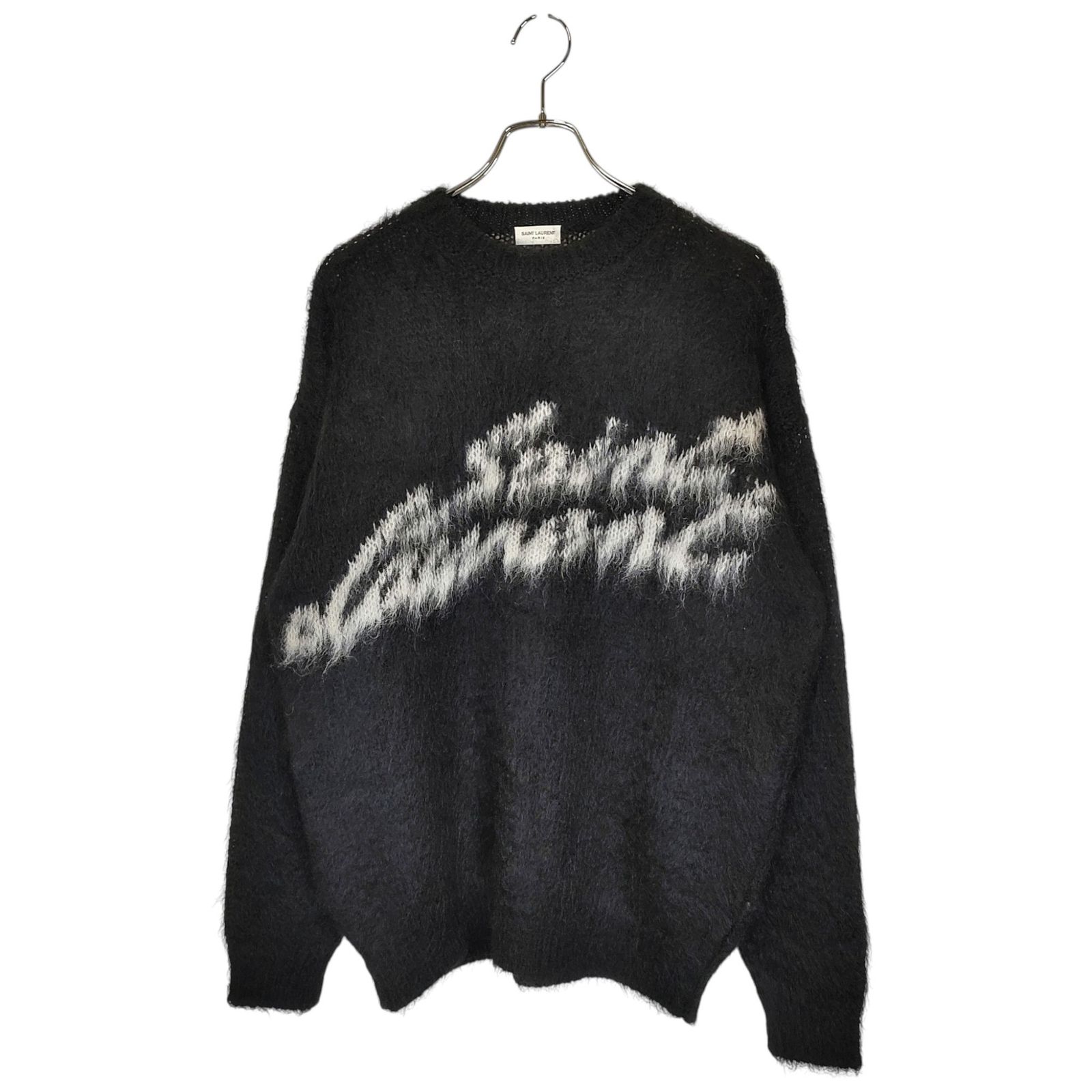 SAINT LAURENT PARIS サン ローラン パリ 22AW フロントロゴ モヘヤ