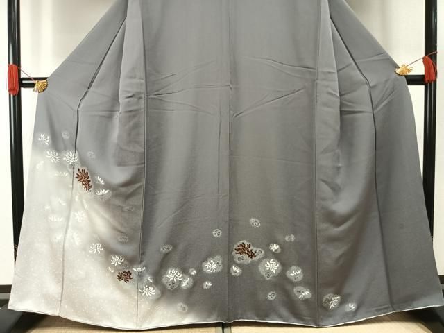 平和屋着物●お召　間道　暈し染め　正絹　逸品　未使用　AABH3068ph 平和屋着物○お召 間道 暈し染め 正絹 逸品 未使用 AABH3068ph - メルカリ