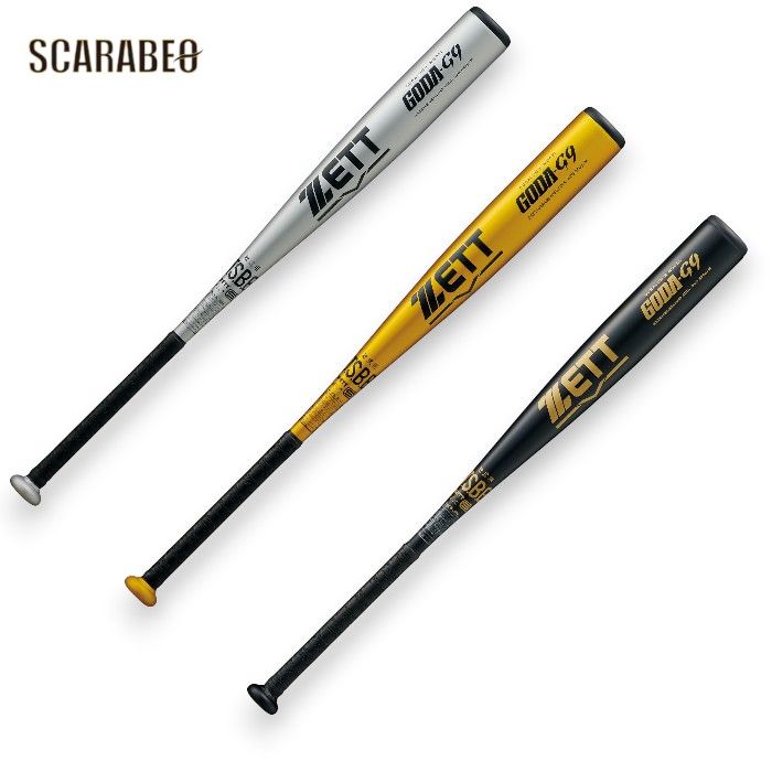 ゼット 軟式 金属バット ミドルバランス 82cm 83cm 84cm 軽量モデル ZETT 軟式野球用 バット 超々ジュラルミン 一般用 bat346 82cm / 660g平均（ゴールド）