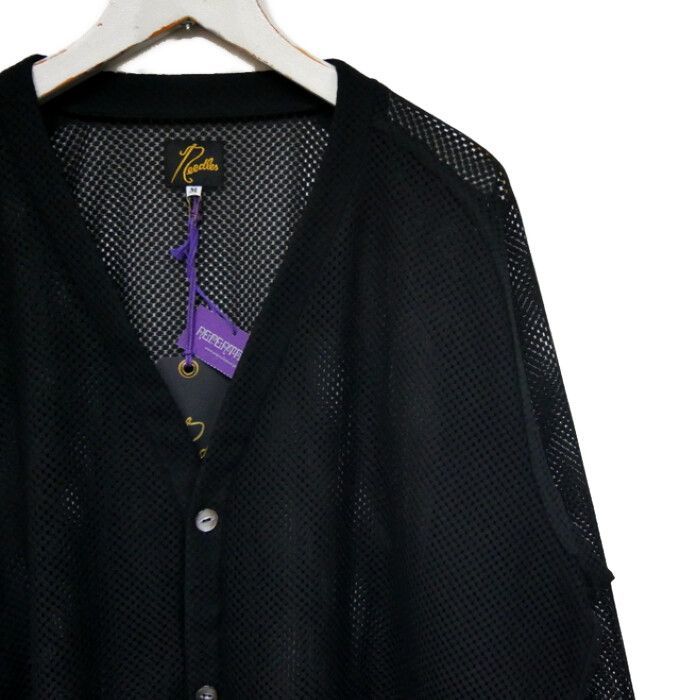 Needles ニードルズ 国内正規 26SS V-Neck Cardigan Geometric Raschel